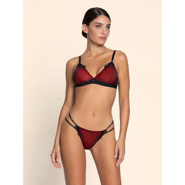 Mini-String, Bellissime Inconnue - Ombre Rouge, Lise Charmel ACJ0949-OR