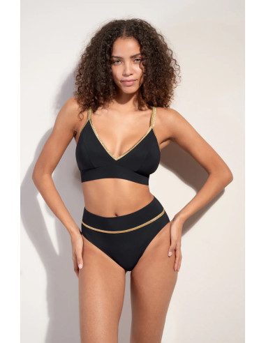 Bas de Maillot Culotte Taille Haute, TORIO61, Pain De Sucre MO615520-NO