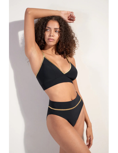 Bas de Maillot Culotte Taille Haute, TORIO61, Pain De Sucre MO615520-NO