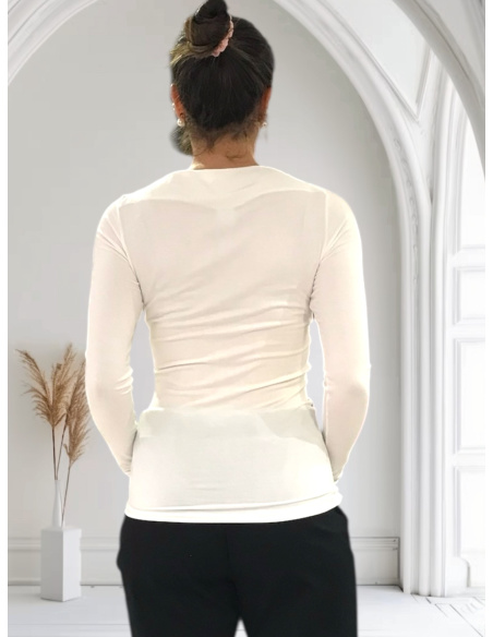 Pull Col Bateau Manches Longues Micro Modal, Venere, Softy Madiva VENERE-BARCHETTA
