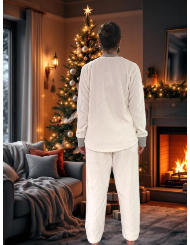 Pyjama Polaire Manches Longues, Mira 8462MW-9