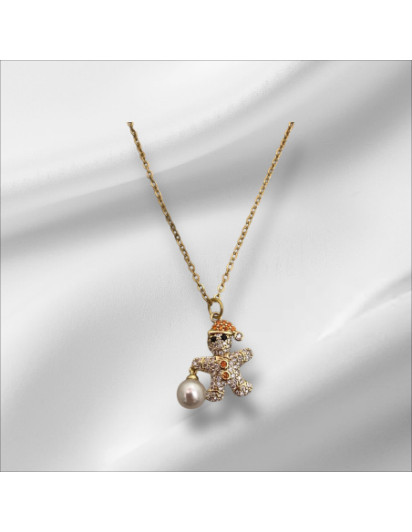 Coffret à Bijoux (4 Colliers, 4 Boucles, 2 Broches), Ad Selection 69166+-ROUGE