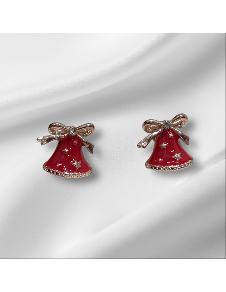 Coffret à Bijoux (4 Colliers, 4 Boucles, 2 Broches), Ad Selection 69166+-ROUGE