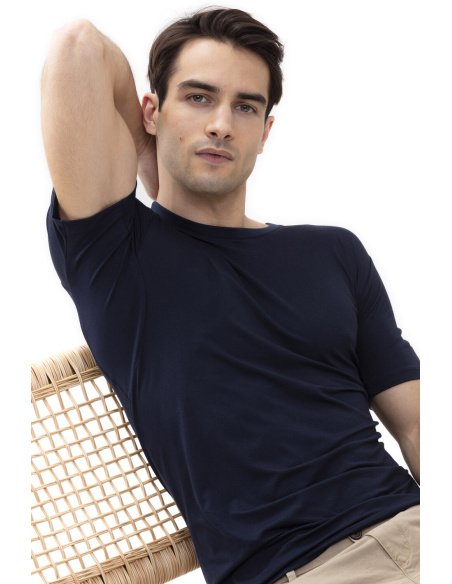 T-Shirt Hybrid Col Rond, Mey 30037-668
