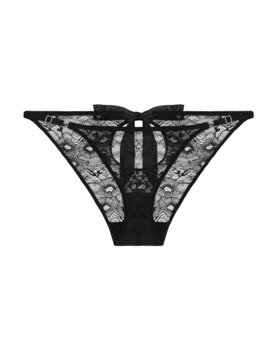 Slip Mini Coeur, Boite à Désir, Aubade P020C-6-BLAK