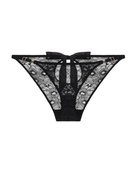 Mini Heart Slip, CHEEKY LOVE Box of Desire, Aubade P020C-6-BLAK