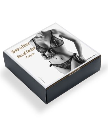 Ensemble, Boîte à Desir LACE INSOMNIA, Aubade P080A-6-BLAK