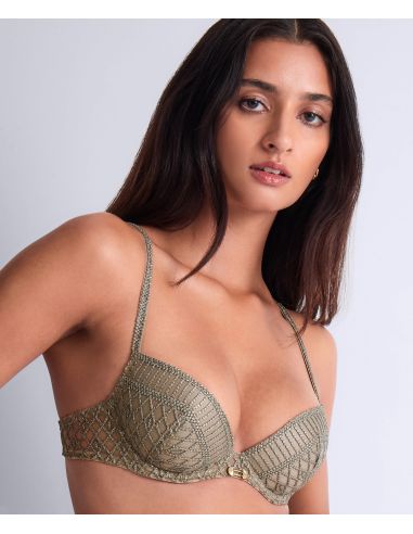 Plunge Bra, Stardust Dream - Nile Green, Aubade 4DN08-NILE