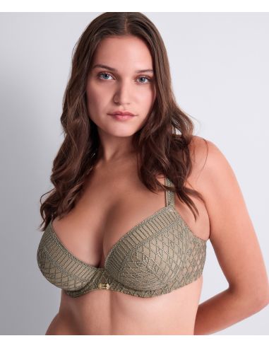 Plunge Bra, Stardust Dream - Nile Green, Aubade 4DN08-NILE