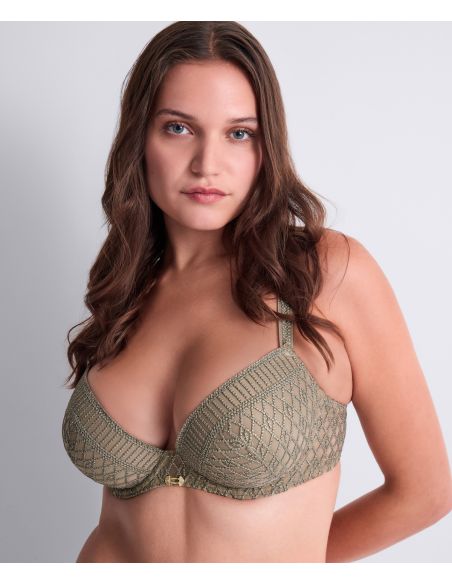 Plunge Bra, Stardust Dream - Nile Green, Aubade 4DN08-NILE