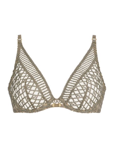 Triangle Bra, Stardust Dream - Nile Green, Aubade 4DF12-NILE