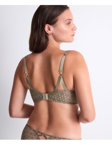 Half Cup Bra, Stardust Dream - Nile Green, Aubade 4DF14-NILE