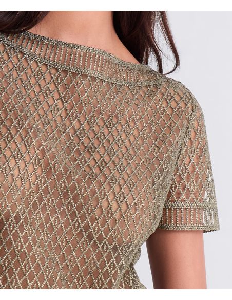 Top Manches Courtes, Stardust Dream - Nile Green, Aubade 4D48-NILE