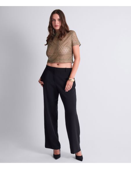 Short-sleeved top, Stardust Dream - Nile Green, Aubade 4D48-NILE