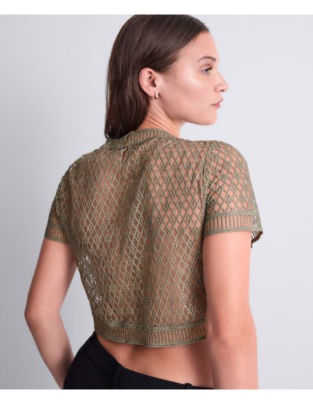 Top Manches Courtes, Stardust Dream - Nile Green, Aubade 4D48-NILE