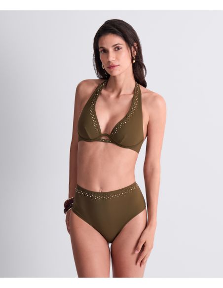 Haut de Maillot Bain Triangle Monoarmature, Summer Stars, Aubade 6PM12-KHAI