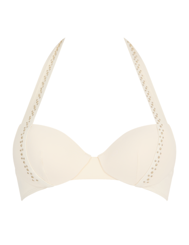 Haut de Maillot Bain Plunge Coques, Summer Stars - Sea Pearl, Aubade 6P08-SEAP
