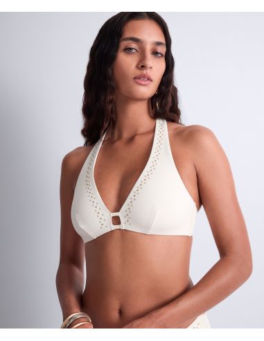 Triangle Bikini Top, Summer Stars - Pearl, Aubade 6P10-O-SEAP