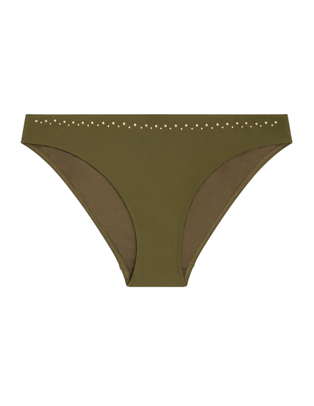Brazilian Bikini Bottom, Summer Stars - Khaki, Aubade 6P22-KHAI