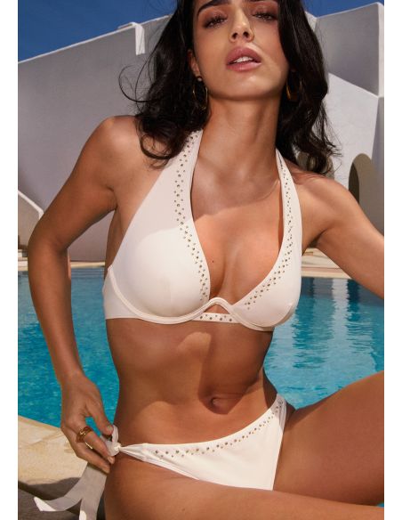 Underwire Triangle Bikini Top, Summer Stars, Aubade 6PM12-SEAP