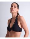 Triangle Bikini Top, Summer Stars - Black, Aubade 6P10-O-BLAK