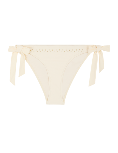 Bas de Maillot Bain Slip Mini Coeur, Summer Stars - Sea Pearl, Aubade 6P20-SEAP
