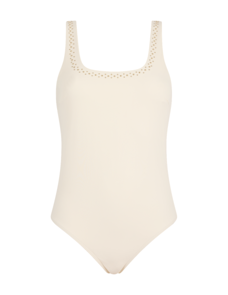 One-Piece Swimsuit, Summer Stars - Sea Pearl, Aubade 6P67-SEAP