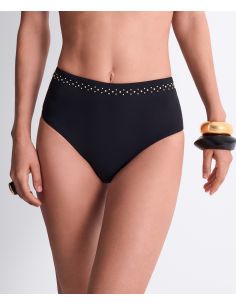 Shaping Bikini Bottoms, Summer Stars - Black, Aubade 6P24-BLAK 2