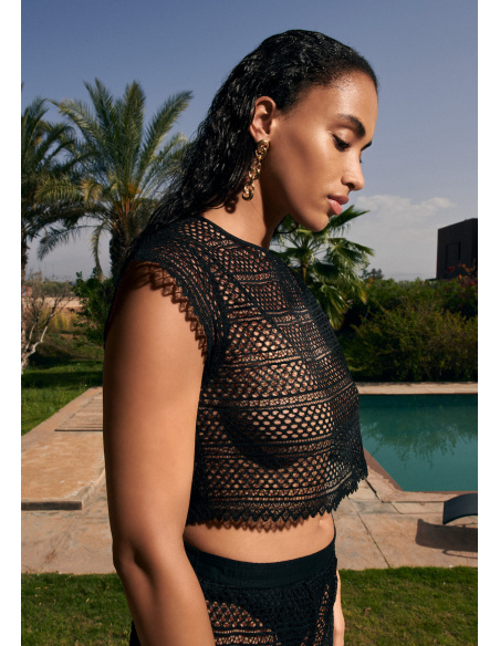 Pantalon, By The Sea, Aubade 4H60-BLAK