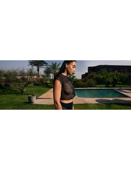 Pantalon, By The Sea, Aubade 4H60-BLAK