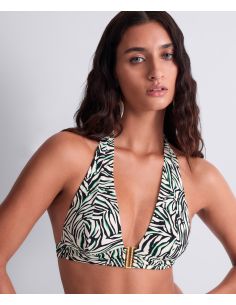 Triangle Bikini Top, Tropical Splash, Aubade 6V10-WILS