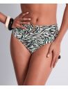 Bas de Maillot Bain Culotte Haute, Tropical Splash, Aubade 6V24-WILS