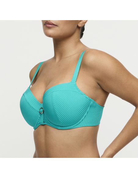 Padded Balconette Bikini Top, Delray, Prima Donna 4013616-STUI