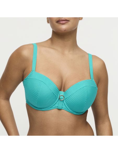 Padded Balconette Bikini Top, Delray, Prima Donna 4013616-STUI
