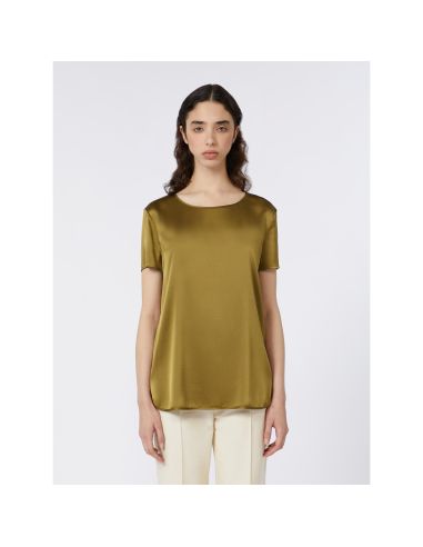 Short-Sleeved Silk Top, Cortona, Max Mara CORTONA-01926