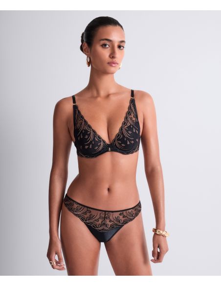 Soutien-Gorge Triangle Armatures, Cosmic Romance, Aubade 6DN81-BLAS