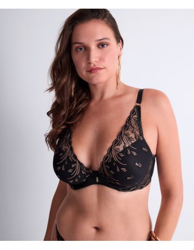 Plunge Scarf Bra, Cosmic Romance, Aubade 6DN81-BLAS