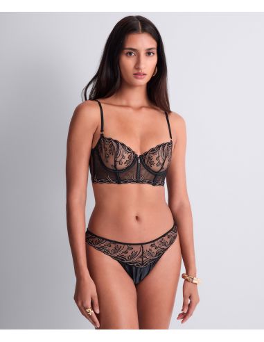 Soutien-Gorge Corbeille Bustier, Cosmic Romance, Aubade 6D36-BLAS