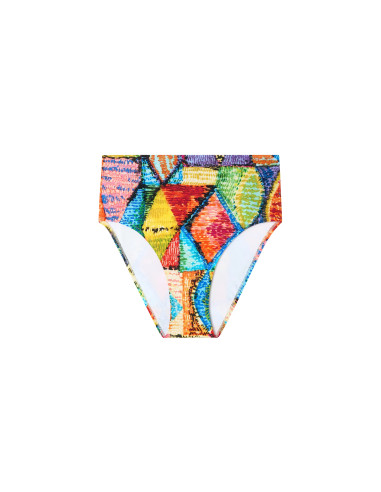 Bas De Maillot Slip Taille Haute, Tobago Impr. Holi, Pain De Sucre TOBAGO08-UNI