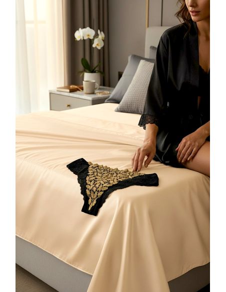 Slip Brésilien, Bijoux Swarovski, Ambra 1759-629