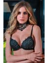 Soutien-Gorge Push Up Oil, Bijoux Swarovski, Ambra 0756-628