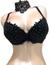 Soutien-Gorge Push Up Classic, Bijoux Swarovski, Ambra 0758-628