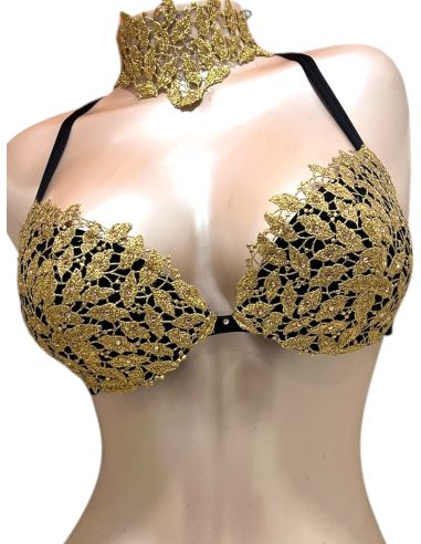 Soutien-Gorge Push Up Oil, Bijoux Swarovski, Ambra 0756-629
