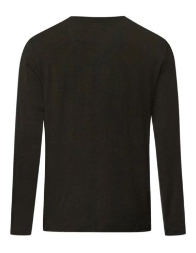 Ensemble Tee Shirt ColV Manches Longue & Pantalon, Casual, Hanro 075036/040-3044