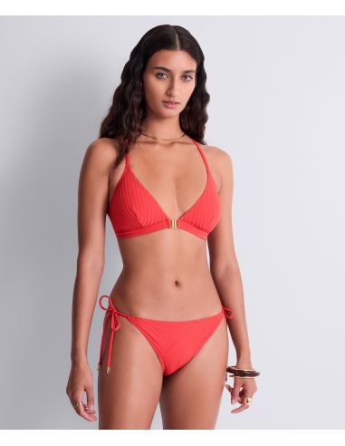 Bas De Maillot Mini Coeur, Sun Pop - Coral, Aubade 6R20-CORA