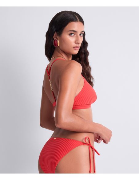 Bas De Maillot Mini Coeur, Sun Pop - Coral, Aubade 6R20-CORA