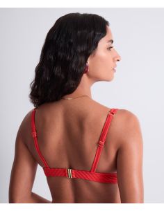 Haut De Maillot Plunge Coque, Sun Pop - Coral, Aubade 6R08-CORA 2