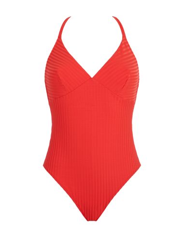 Maillot de Bain 1 Pièce Nageur Souple, Sun Pop - Coral, Aubade 6R67-CORA