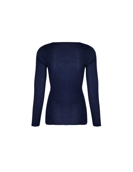 Pull Manches Longues Col V, Eclat Couture - Blue Night, Lise Charmel ANJ9073-BN
