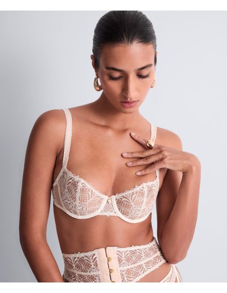 Soutien-Gorge Corbeille Armatures, Iconic Calypso, Aubade 6CF14-DUNN